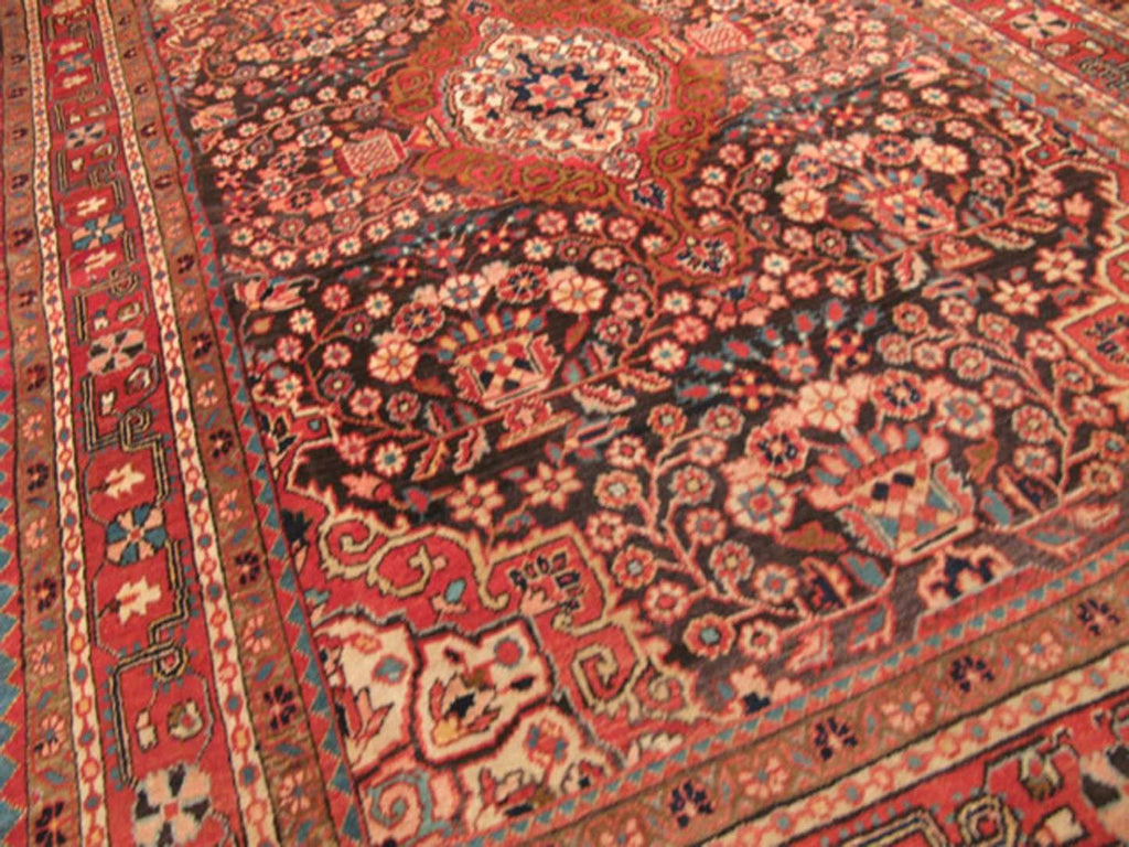4' 5" x 7' 0" Vintage Malayer Rug image 3