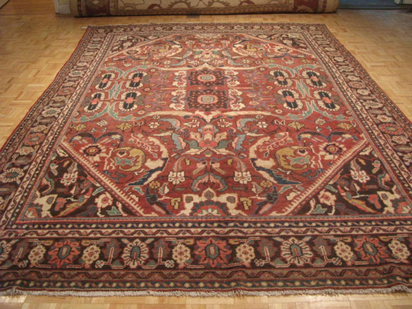 8' 8" x 12' 7" Persian Sultanabad Rug image 1