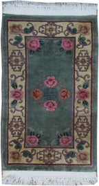 2' 1" x 4' 2" China Tabriz Rug image 0