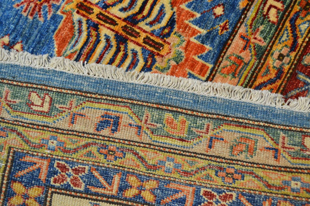 8' 2" x 9' 10" Pakistan Kazak Rug image 12