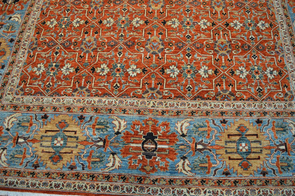 9' 0" x 11' 8" Pakistan Serapi Rug image 8