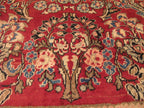 8' 8" x 11' 9" Persian Sarouk Rug image 9