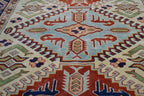 4' 1" x 5' 3" Pakistan Shirvan Rug image 7