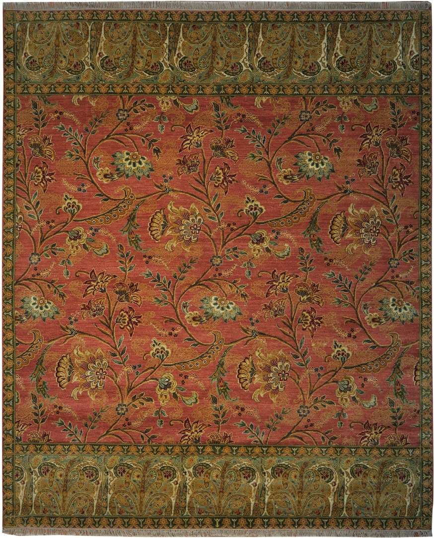 8' 3" x 10' 1" India Sultanabad Rug image 0
