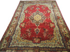 10' 6" x 15' 1" Persian Tabriz Rug image 0