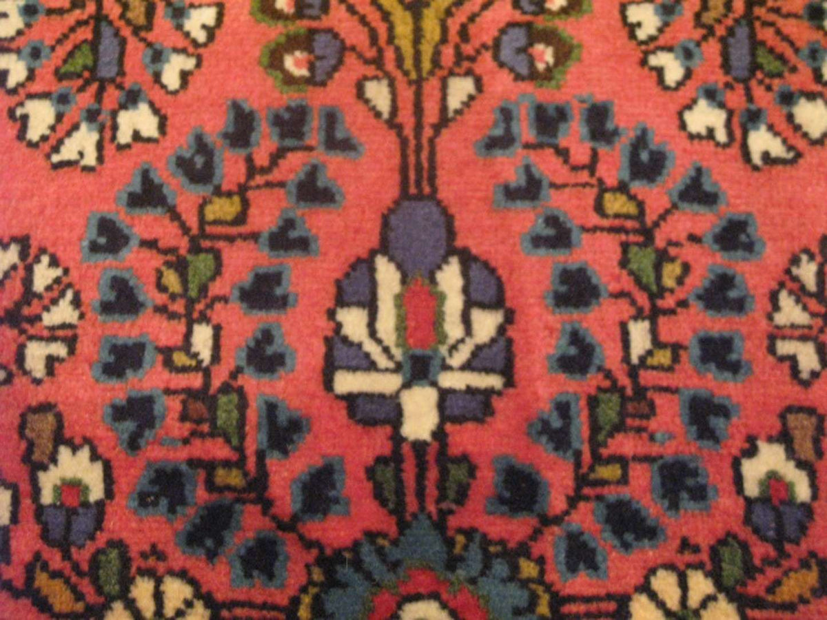 2' 2" x 4' 6" Vintage Sarouk Rug image 3