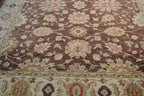 9' 0" x 11' 8" Pakistan Peshawar Rug image 8