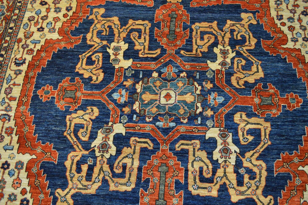 9' 0" x 11' 8" Pakistan Serapi Rug image 2