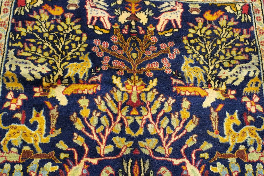 3' 5" x 5' 2" Persian Kerman Rug image 11