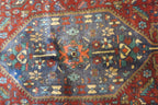 3' 7" x 6' 9" Vintage Zanjan Rug image 4