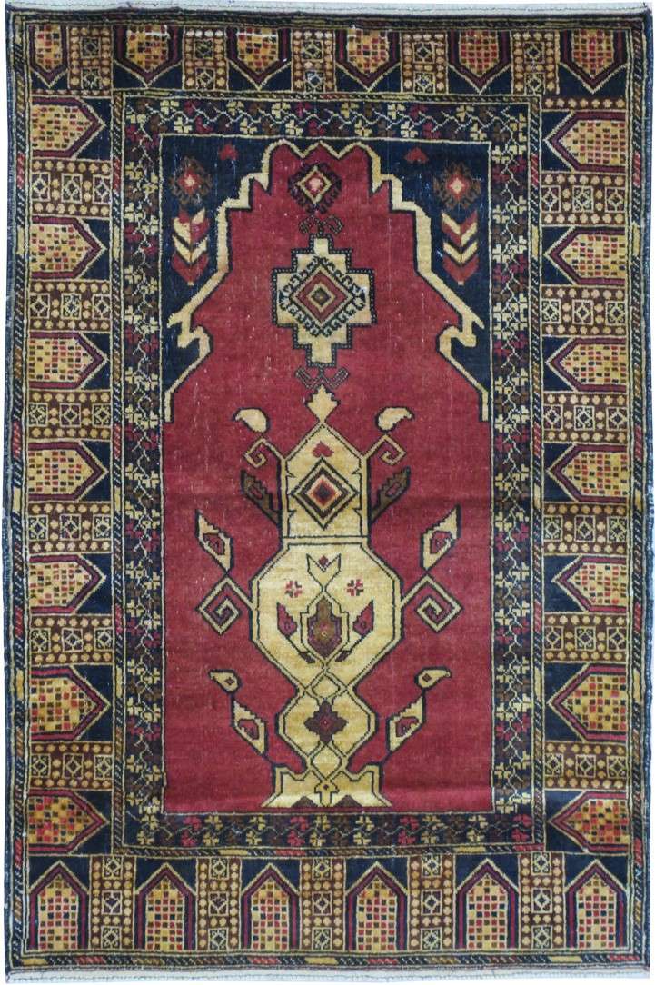 3' 3" x 4' 9" Afghanistan Belouch Rug image 0