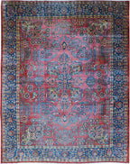 10' 5" x 13' 3" Persian Sarouk Rug image 0