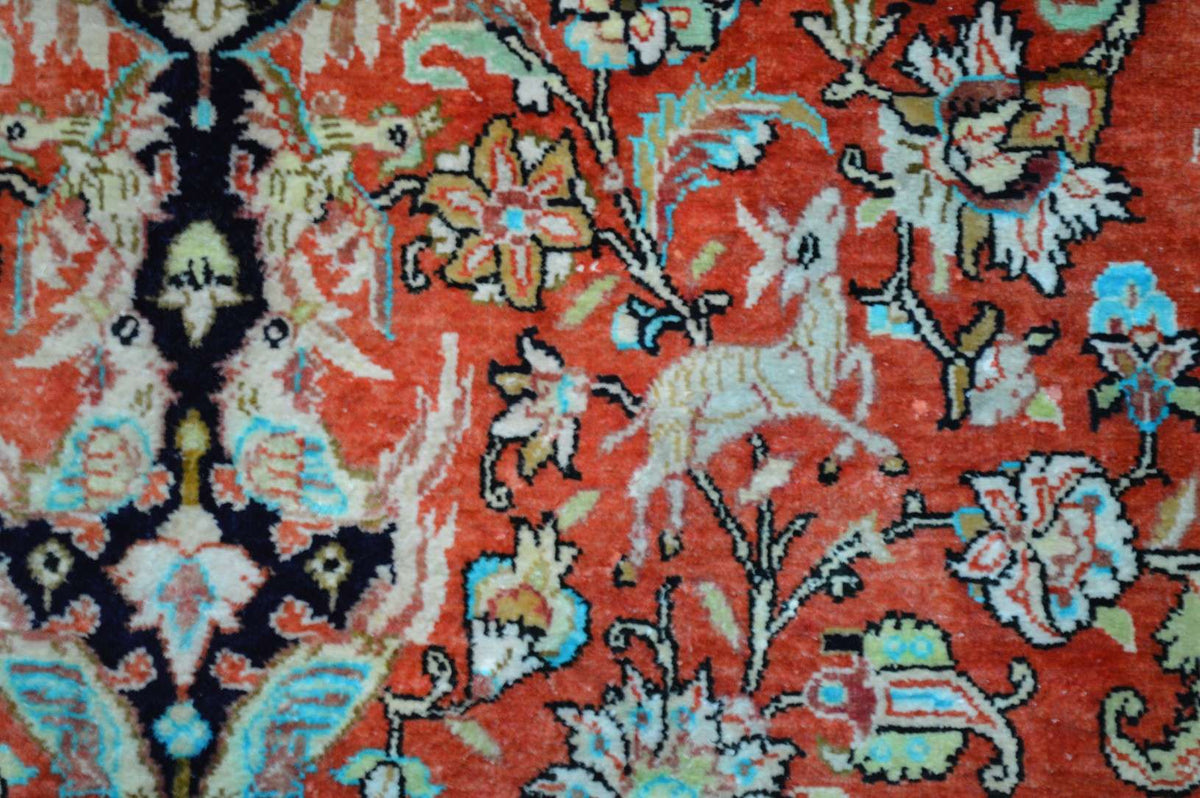 3' 3" x 5' 8" India Kashan Rug image 6