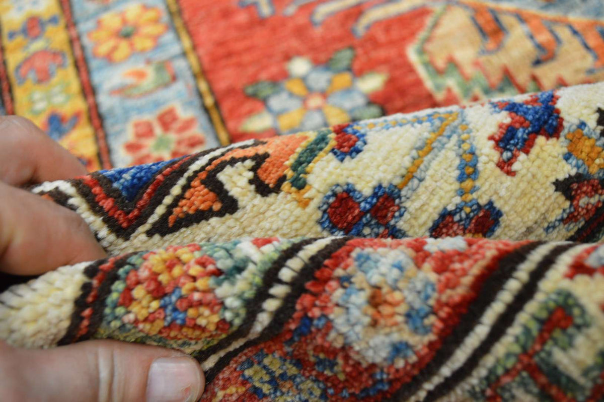 9' 0" x 11' 3" Pakistan Kazak Rug image 11