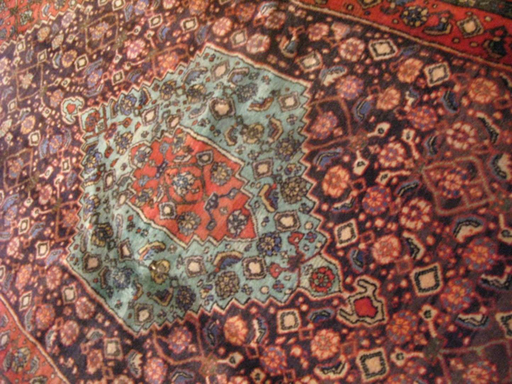 4' 0" x 6' 6" Vintage Bijar Rug image 6
