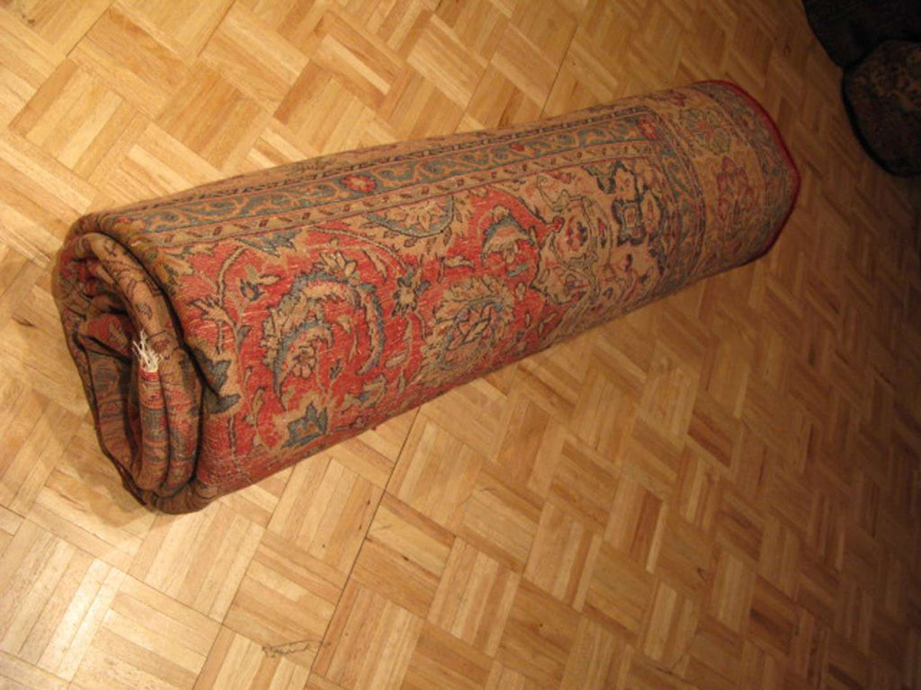 9' 0" x 13' 9" Persian Sarouk Rug image 11