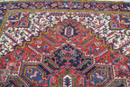7' 9" x 10' 0" Persian Heriz Rug image 4