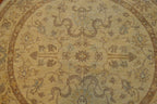 4' 3" x 4' 3" Pakistan Peshawar Round Rug image 5