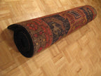 4' 2" x 10' 1" Persian Meshkin Runner image 11