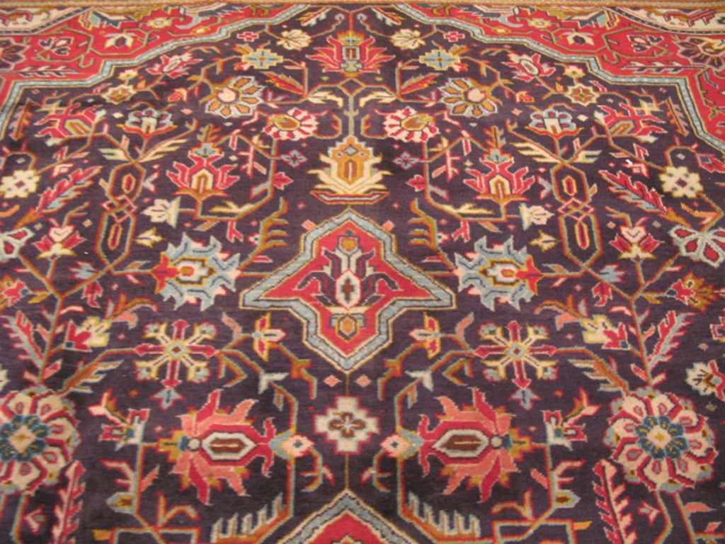 8' 1" x 11' 1" Persian Kashan Rug image 5