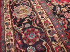 8' 2" x 11' 9" Persian Mashhad Rug image 11
