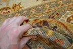 8' 3" x 10' 1" India Sultanabad Rug image 11