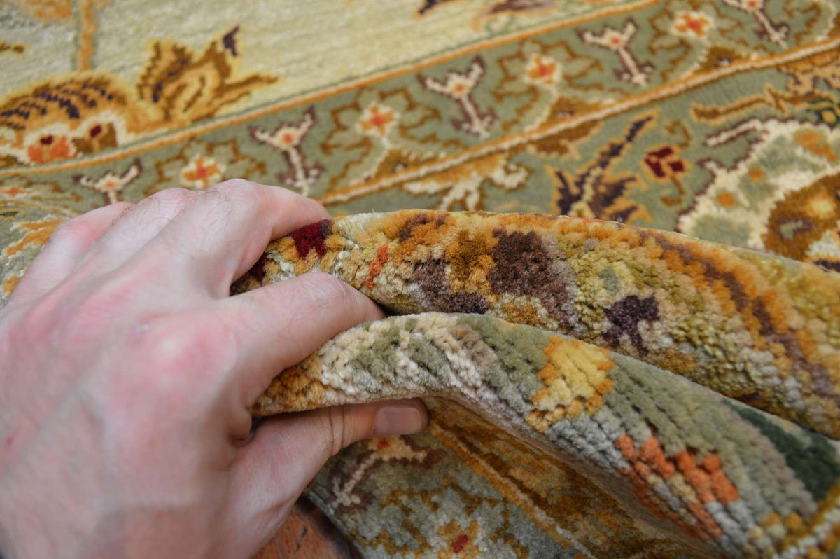 8' 3" x 10' 1" India Sultanabad Rug image 11