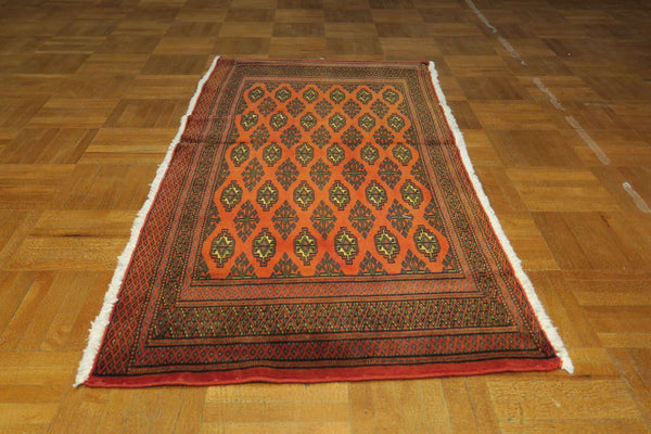 3' 5" x 1' 7" Persian Turkeman Rug image 7