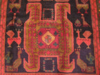 4' 2" x 10' 1" Persian Meshkin Runner image 4