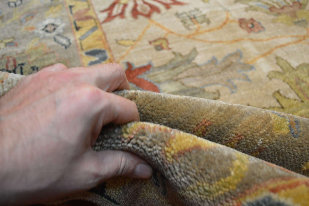 9' 2" x 11' 8" India Mahal Rug image 12