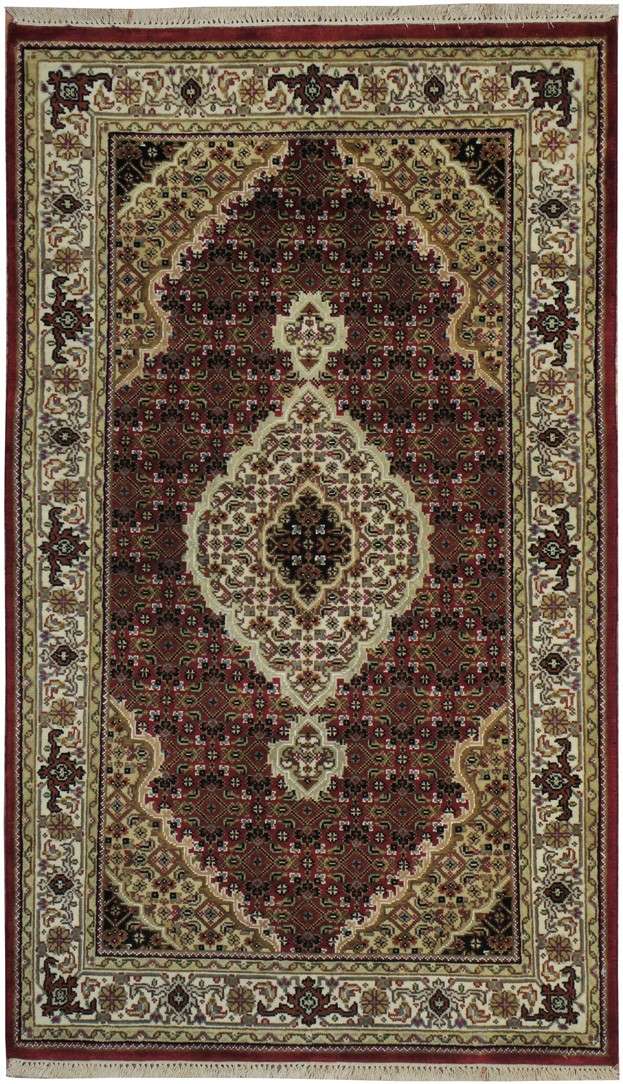 3' 1" x 5' 2" India Bijar Rug image 0