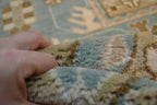 12' 3" x 17' 8" India Oushak Rug image 11