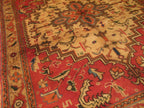 3' 8" x 5' 0" Persian Heriz Rug image 6