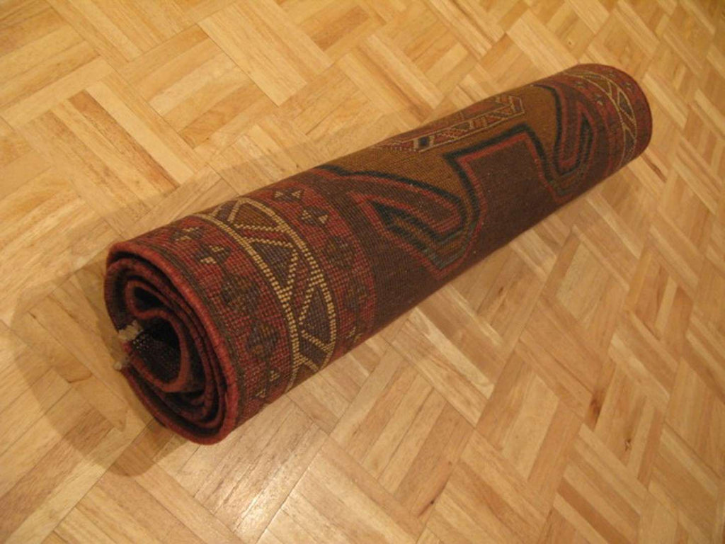 3' 4" x 6' 3" Persian Meshkin Rug image 11