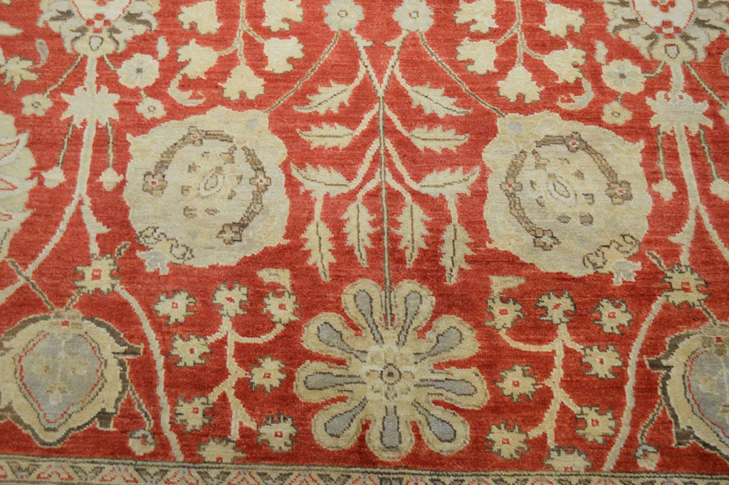 9' 8" x 13' 7" Pakistan Oushak Rug image 4