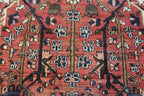 6' 9" x 10' 4" Vintage Khorasan Rug image 7