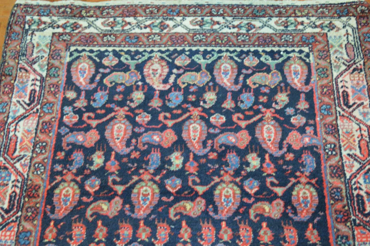3' 6" x 16' 2" Persian Hamadan Runner image 4