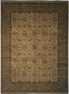 9' 0" x 11' 8" India Agra Rug image 0