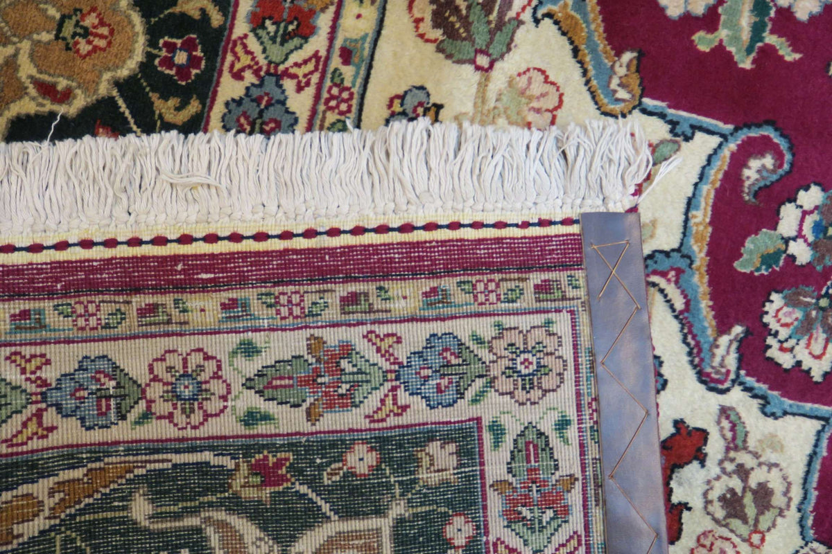 8' 2" x 10' 7" Persian Tabriz Rug image 2