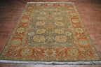 6' 1" x 8' 8" Pakistan Ottoman Rug image 8