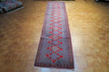 3' 4" x 12' 10" Vintage Sanandaj Runner image 0