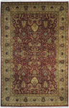 5' 8" x 9' 0" India Tabriz Rug image 0