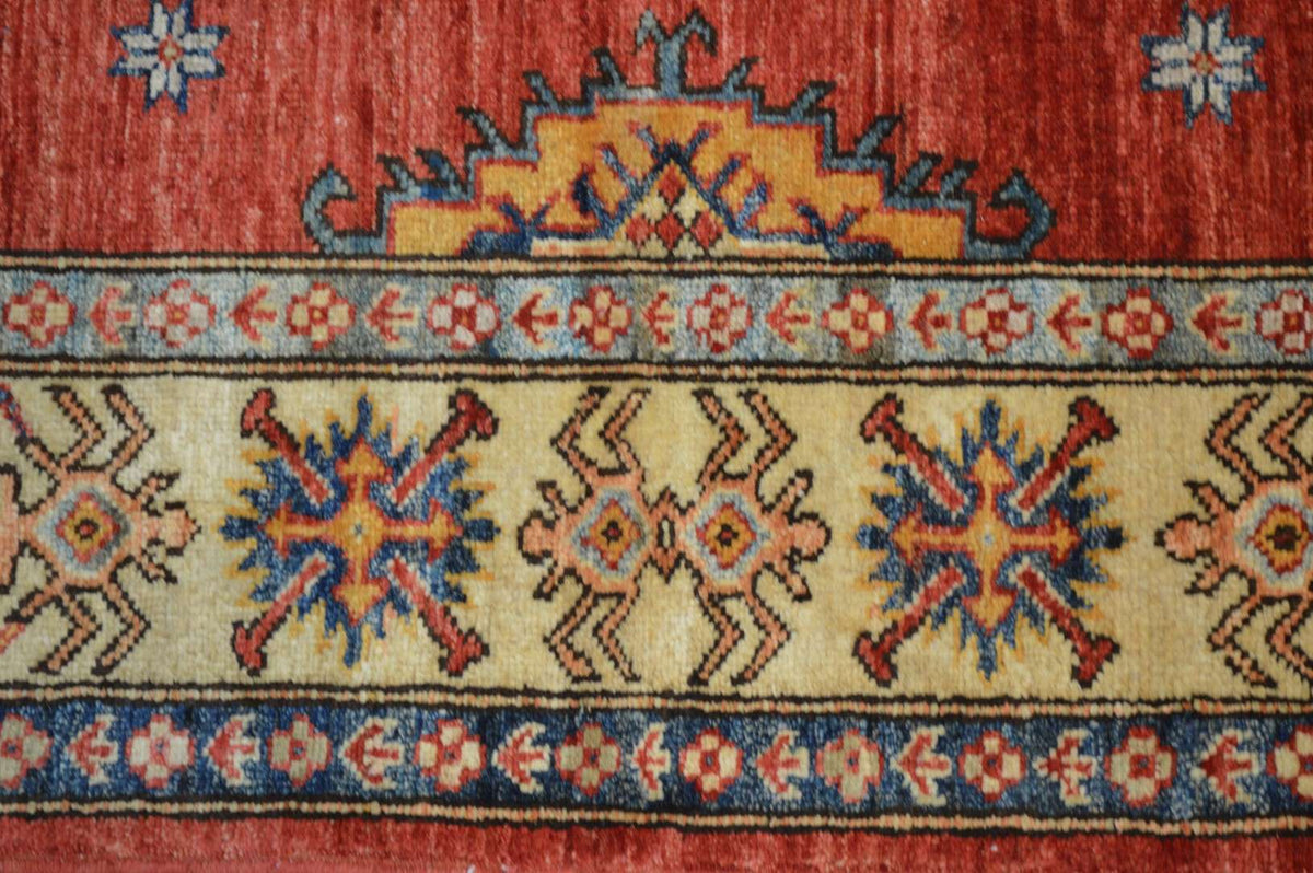 3' 5" x 5' 4" Pakistan Kazak Rug image 8