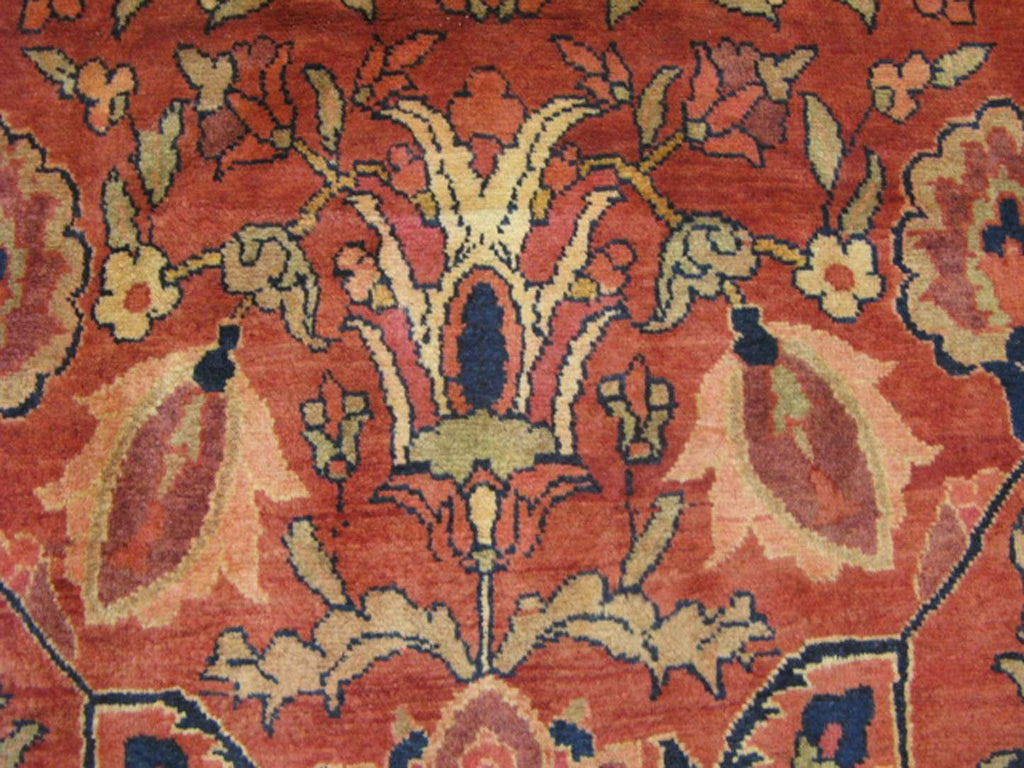 4' 2" x 12' 2" Persian Meshkin Runner image 9