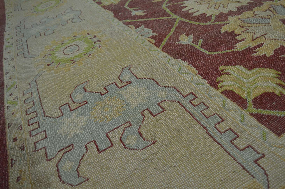 10' 6" x 13' 5" Turkish Oushak Rug image 9