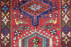 3' 4" x 10' 7" Persian Karaja Runner image 1