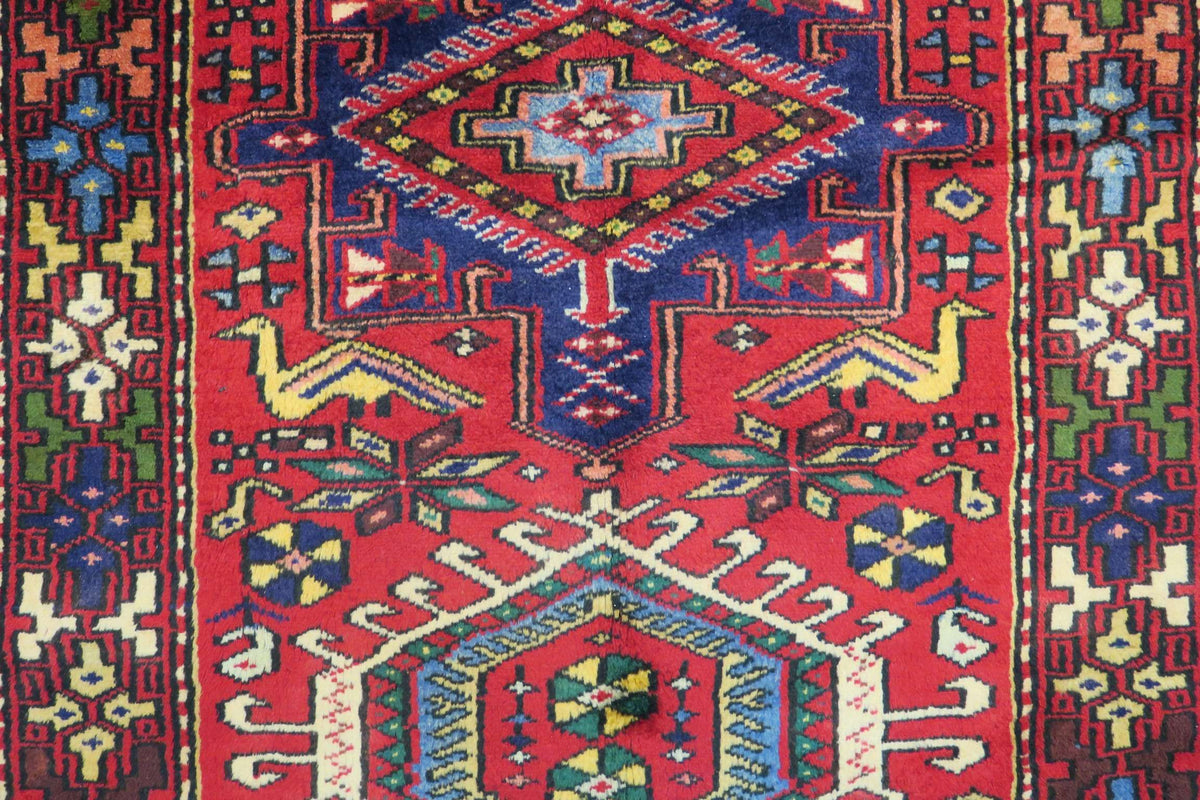 3' 4" x 10' 7" Persian Karaja Runner image 1