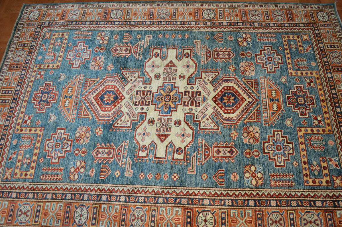 5' 0" x 7' 0" Pakistan Kazak Rug image 2