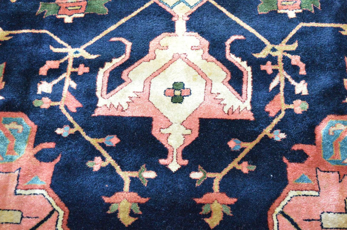 10' 0" x 14' 2" India Heriz Rug image 6