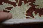 6' 2" x 8' 8" India Tabriz Rug image 7
